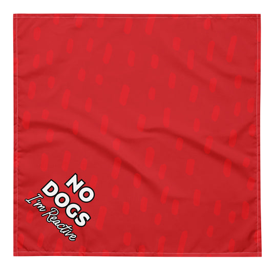 "No Dogs" Dog Bandana
