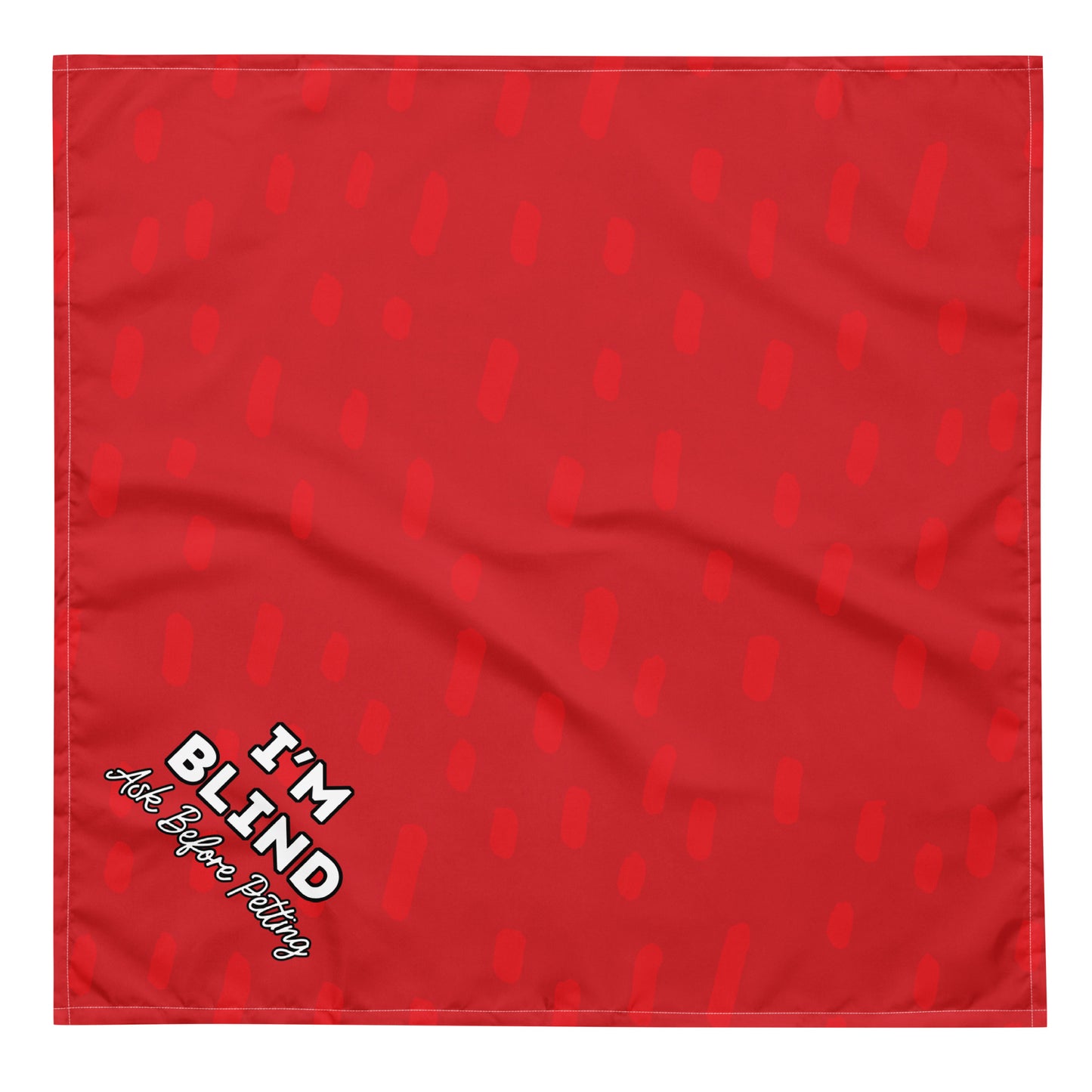 "I'm Blind" Dog Bandana