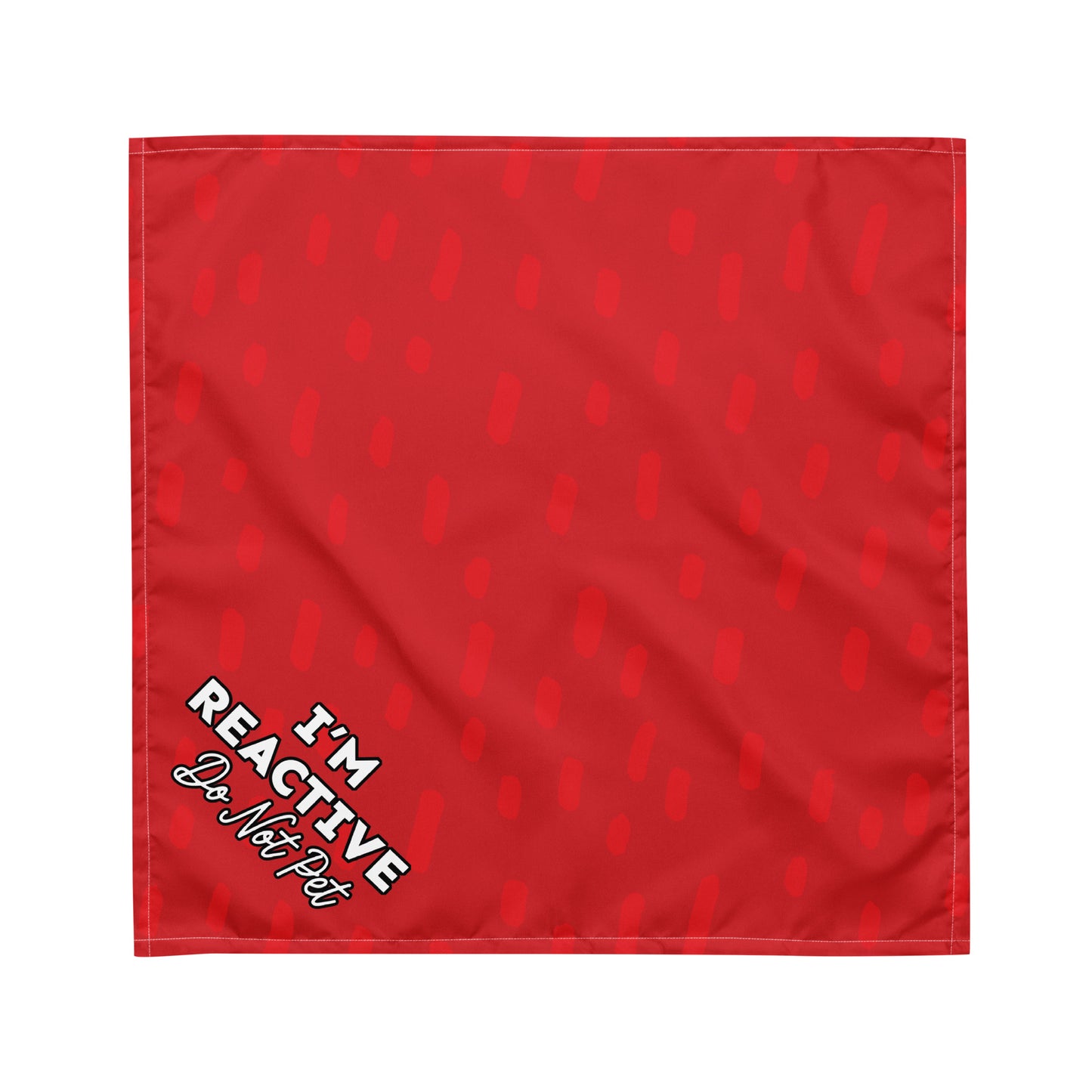 "I'm Reactive" Dog Bandana