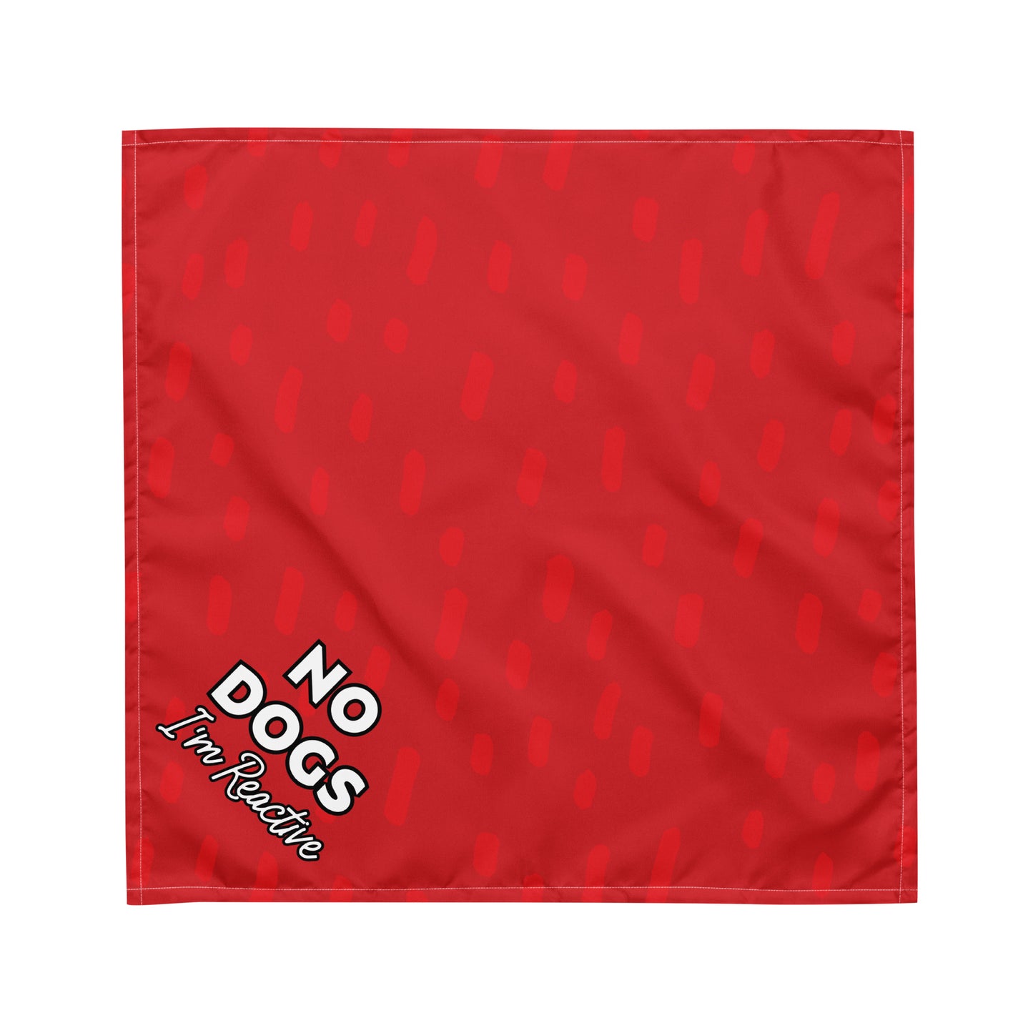 "No Dogs" Dog Bandana