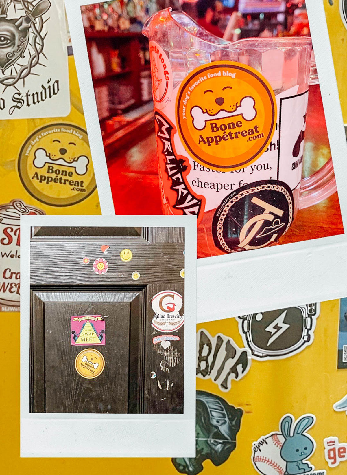 Bone Appétreat Stickers